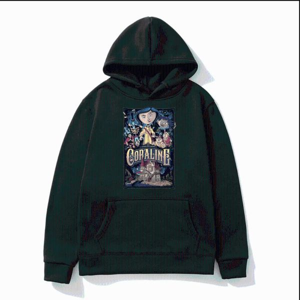 men's hoodies & sweatshirts coraline & the secret door men fashion print sweatshirt man horror fantasy animation movie hoodie, Black
men's hoodies & sweatshirts coraline & the secret door men fashion print sweatshirt man horror fantasy animation movie hoodie, Black