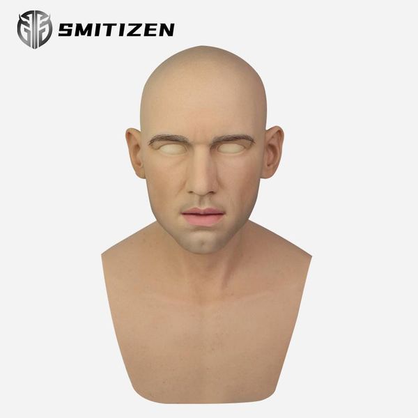 party decoration smitizen latex realistic masquerade silicone mask for man full face masks fetish real skin
party decoration smitizen latex realistic masquerade silicone mask for man full face masks fetish real skin