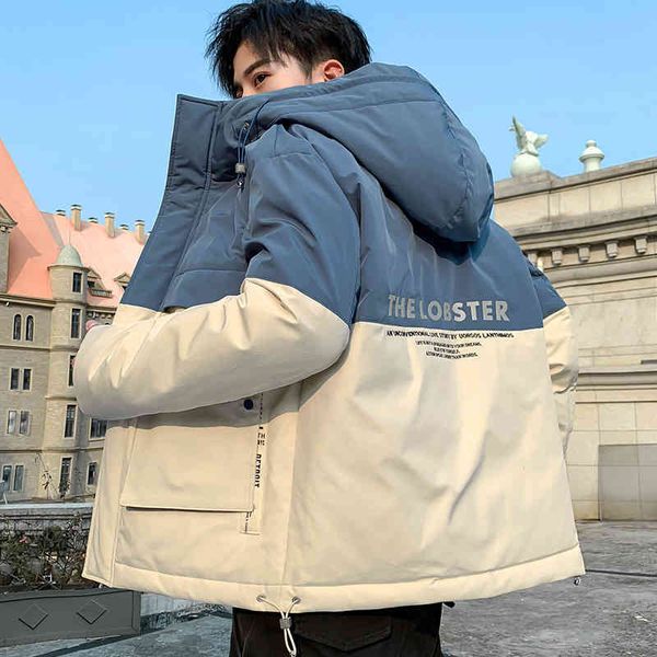 cotton korean fashion down men's thickened 2021 new cotton padded ziqiu winter et, Black
cotton korean fashion down men's thickened 2021 new cotton padded ziqiu winter et, Black