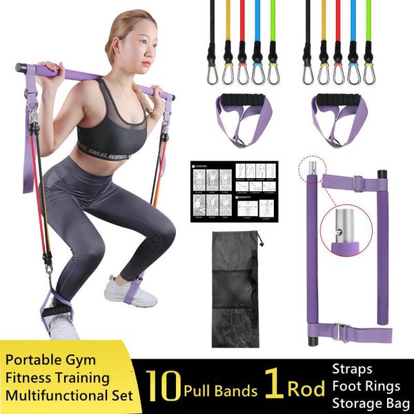 resistance bands 16pcs/set detachable fitness bar adjustable strength training home gym equipment squat rack yoga pilates stick
resistance bands 16pcs/set detachable fitness bar adjustable strength training home gym equipment squat rack yoga pilates stick