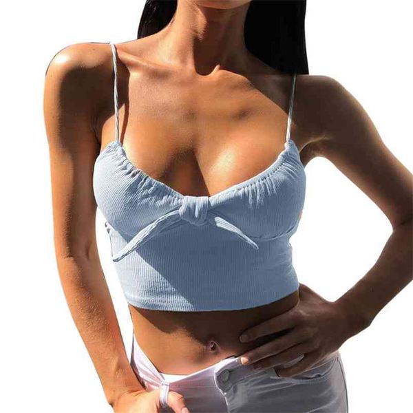 summer ribbed knitted sleeveless spaghetti strap bowknot crop camis 90s lady v-neck backless slim blue cotton tanks 210604, White
summer ribbed knitted sleeveless spaghetti strap bowknot crop camis 90s lady v-neck backless slim blue cotton tanks 210604, White