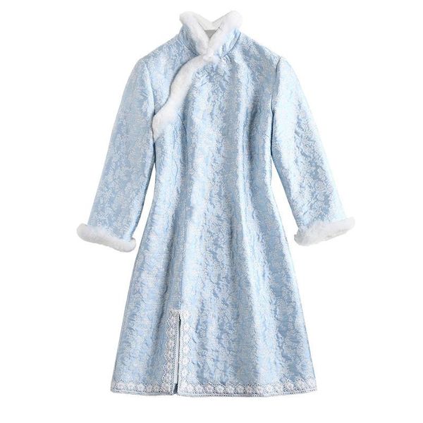 casual dresses autumn and winter women's fur collar plush jacquard lace short cotton dr, Black;gray
casual dresses autumn and winter women's fur collar plush jacquard lace short cotton dr, Black;gray