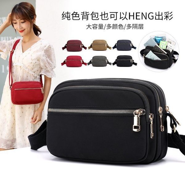 spring and summer 2021 new nylon women's oxford cloth messenger leisure solid color single shoulder small bag
spring and summer 2021 new nylon women's oxford cloth messenger leisure solid color single shoulder small bag
