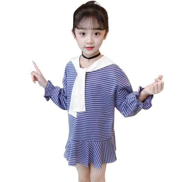 kids dresses for girls striped girl child sailor collar casual style costumes spring autumn 210528, Red;yellow
kids dresses for girls striped girl child sailor collar casual style costumes spring autumn 210528, Red;yellow