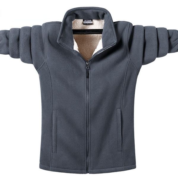 men's jackets men autumn and winter fleece jacket stand collar cardigan sports outdoor hiking warm camping loose enlarged 9xl, Black;brown
men's jackets men autumn and winter fleece jacket stand collar cardigan sports outdoor hiking warm camping loose enlarged 9xl, Black;brown