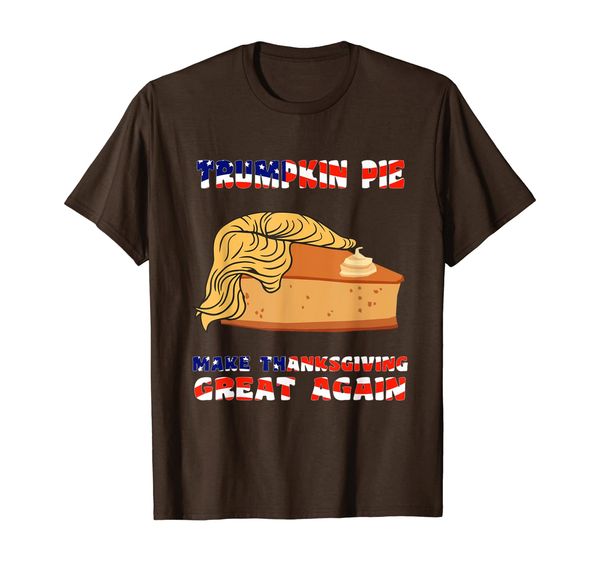 funny trumpkin pie make thanksgiving great again t-shirt, White;black
funny trumpkin pie make thanksgiving great again t-shirt, White;black