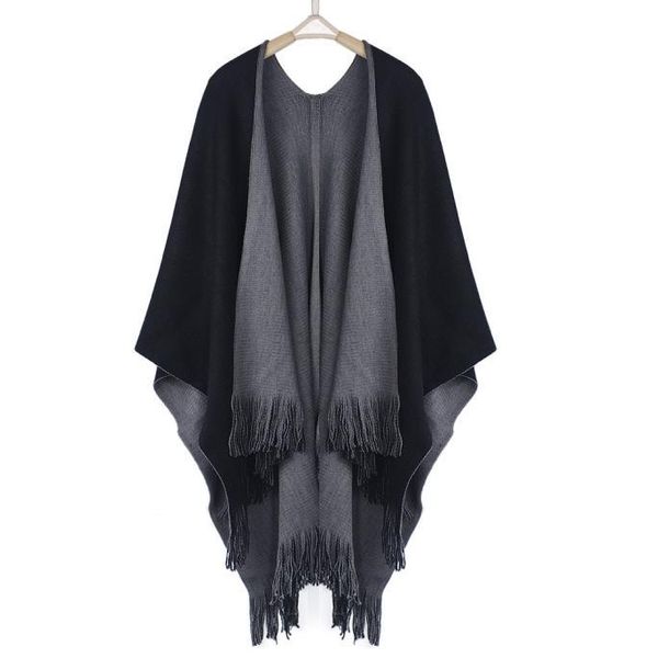 scarves cashmere women winter warm shawls and wrapsthick capes blanket scarf luxury ponchos coat femme 2021 foulard hijab #2, Blue;gray
scarves cashmere women winter warm shawls and wrapsthick capes blanket scarf luxury ponchos coat femme 2021 foulard hijab #2, Blue;gray