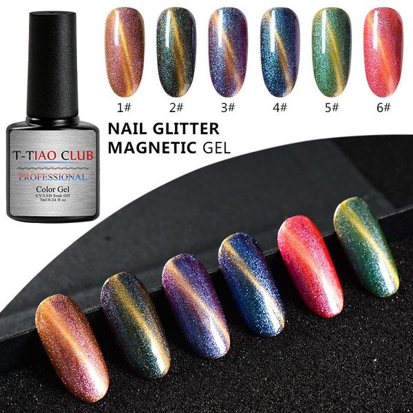 nail gel t-tiao club holographic glitter magnetic cat eye polish 7ml laser soak off uv led varnish art lacquer, Red;pink
nail gel t-tiao club holographic glitter magnetic cat eye polish 7ml laser soak off uv led varnish art lacquer, Red;pink