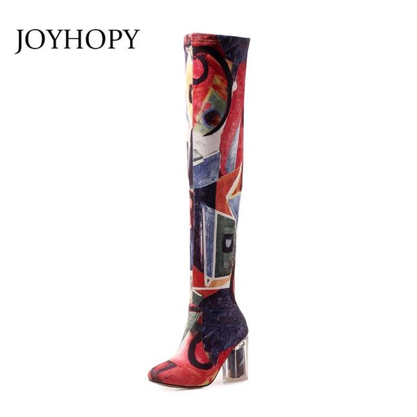 boots autumn winter stretch cloth graffiti over the knee women printing thick high heels shoes female suede long wb1511, Black
boots autumn winter stretch cloth graffiti over the knee women printing thick high heels shoes female suede long wb1511, Black