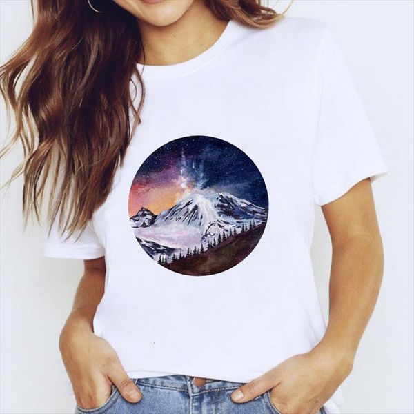 90s plant cartoon mountain night women t shirt clothing print lady graphic ladies female tee, White
90s plant cartoon mountain night women t shirt clothing print lady graphic ladies female tee, White