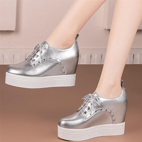 boots rivets oxfords shoes women lace up genuine leather wedges high heel ankle female round toe fashion sneakers casual, Black
boots rivets oxfords shoes women lace up genuine leather wedges high heel ankle female round toe fashion sneakers casual, Black