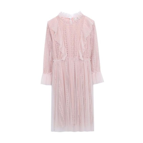 casual dresses korean style sweet lace a-line full sleeve stand plus size xl-4xl women 2021 spring autumn selling lady dress, Black;gray
casual dresses korean style sweet lace a-line full sleeve stand plus size xl-4xl women 2021 spring autumn selling lady dress, Black;gray