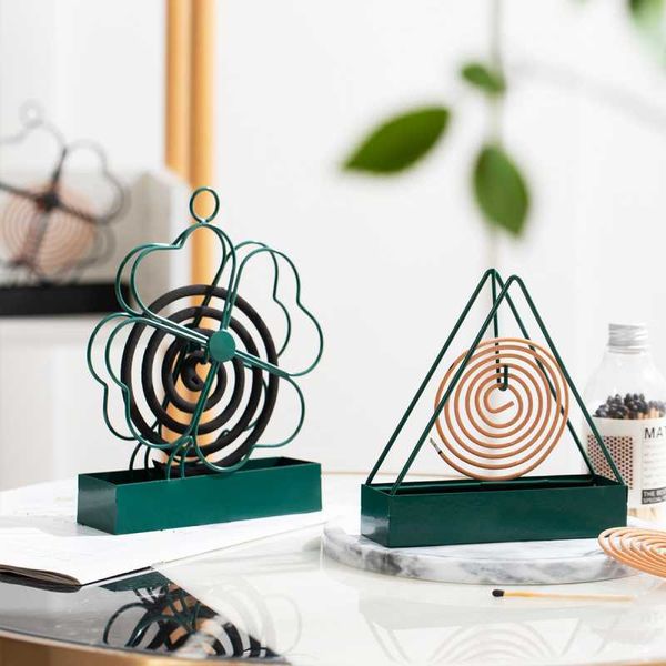 fragrance lamps home decoration mosquito coil rack, four leaf clover ironwork rack portable incense smoker skid-proof summer day
fragrance lamps home decoration mosquito coil rack, four leaf clover ironwork rack portable incense smoker skid-proof summer day