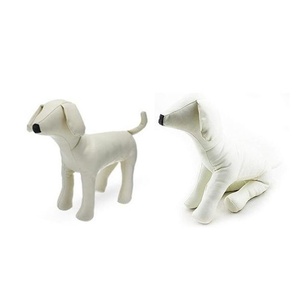 dog apparel 2 pcs leather mannequins standing position models toys pet animal shop display mannequin white, l & m
dog apparel 2 pcs leather mannequins standing position models toys pet animal shop display mannequin white, l & m