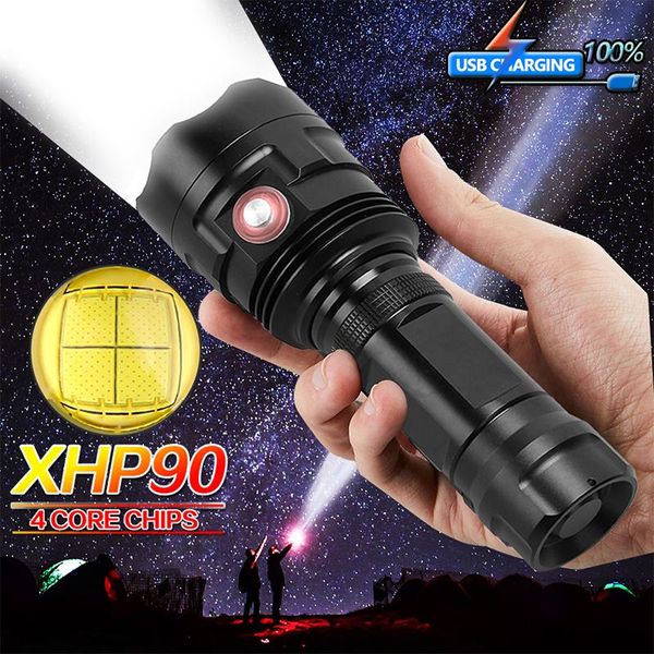 brightst xhp90 usb rechargeable led powerful torch waterproof hunting light use 18650 or 26650 battery flashlights torches
brightst xhp90 usb rechargeable led powerful torch waterproof hunting light use 18650 or 26650 battery flashlights torches