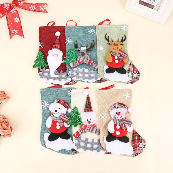 christmas decorations stockings socks with snowman santa elk printing xmas candy gift bags tree decoration year
christmas decorations stockings socks with snowman santa elk printing xmas candy gift bags tree decoration year