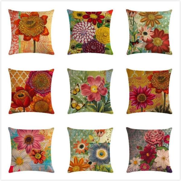 pillow case imixlot vintage hand-painted flower printed cushion cover colorful floral decor home sofa throw
pillow case imixlot vintage hand-painted flower printed cushion cover colorful floral decor home sofa throw
