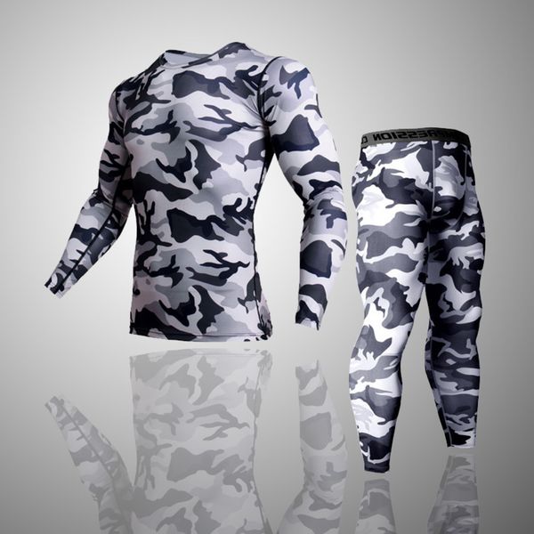 mma men's comprsion sportswear, long sve t-shirt, rashgard kit, camouflage sweatshirt and tights, thermal fitns underwear, 2-piece set, Gray
mma men's comprsion sportswear, long sve t-shirt, rashgard kit, camouflage sweatshirt and tights, thermal fitns underwear, 2-piece set, Gray
