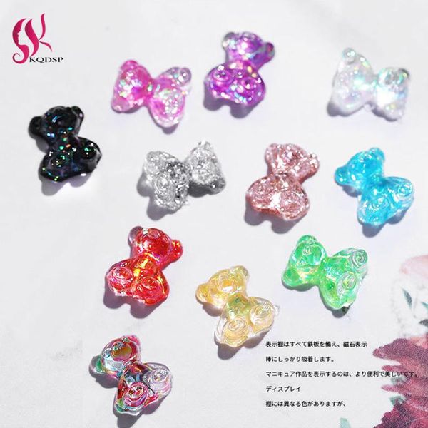 aurora cartoon bear nail art glitter decoration kawaii jewelry crystal jelly resin ornaments diy holographic fashion manicure decorations, Silver;gold
aurora cartoon bear nail art glitter decoration kawaii jewelry crystal jelly resin ornaments diy holographic fashion manicure decorations, Silver;gold