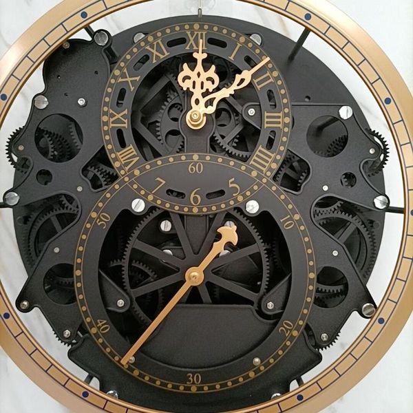 european style retro industrial gear wall clock living room bedroom personality simple creative silent mechanical clocks
european style retro industrial gear wall clock living room bedroom personality simple creative silent mechanical clocks