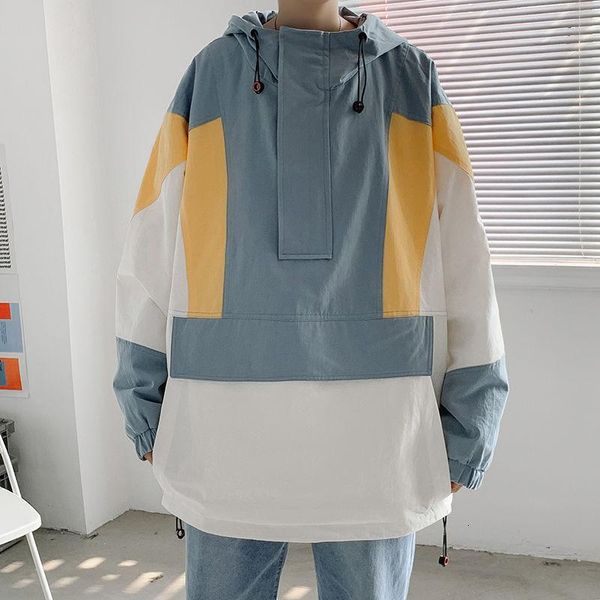 men's jackets spring hooded jacket fashion hit color casual track mens streetwear korean loose hip-hop bomber men m-2xl, Black;brown
men's jackets spring hooded jacket fashion hit color casual track mens streetwear korean loose hip-hop bomber men m-2xl, Black;brown