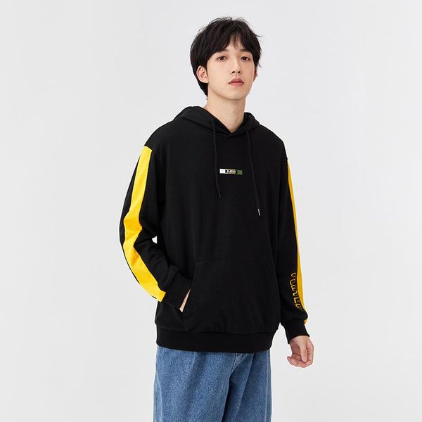 men's hoodies & sweatshirts semir sweatshirt men fall 2021 matching trend loose hooded man contrast color hoodie national, Black
men's hoodies & sweatshirts semir sweatshirt men fall 2021 matching trend loose hooded man contrast color hoodie national, Black