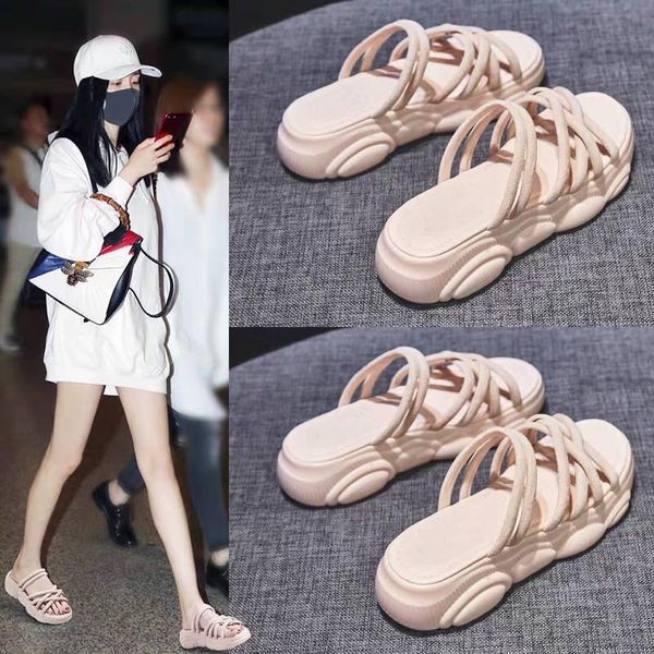 slippers thick platform women indoor bathroom slipper soft rubber anti-slip lovers home floor slides ladies summer shoes, Black
slippers thick platform women indoor bathroom slipper soft rubber anti-slip lovers home floor slides ladies summer shoes, Black