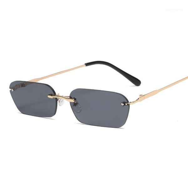 sunglasses square rimless men's and women's fashion personality ocean lens glasses wu yifan same style street hip hop, White;black
sunglasses square rimless men's and women's fashion personality ocean lens glasses wu yifan same style street hip hop, White;black