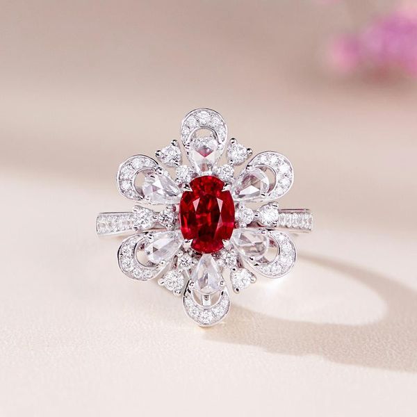wedding rings luxury charm flower inlay cut oval red zircon 925 silver jewelry women's engagement high grade accessories, Slivery;golden
wedding rings luxury charm flower inlay cut oval red zircon 925 silver jewelry women's engagement high grade accessories, Slivery;golden