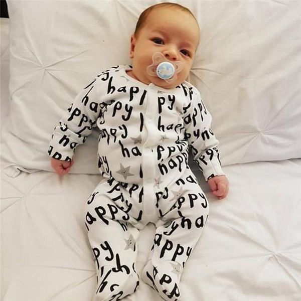 footies 2021 born happy letter long sleeve button o-neck boy baby girl clothes infant girls pijamas onesie, Blue
footies 2021 born happy letter long sleeve button o-neck boy baby girl clothes infant girls pijamas onesie, Blue
