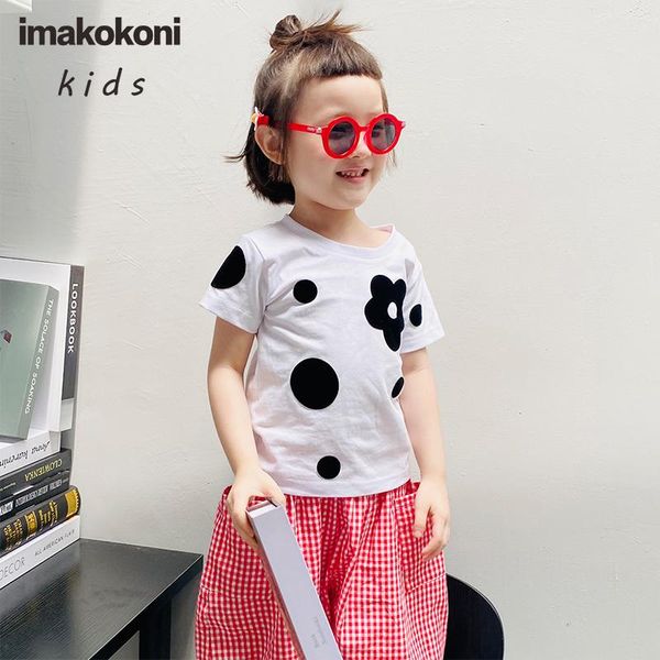 clothing sets imakokoni girls polka dot and plaid pants summer two-piece suit 21647, White
clothing sets imakokoni girls polka dot and plaid pants summer two-piece suit 21647, White