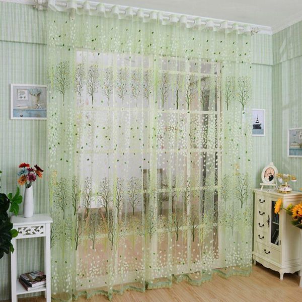 curtain & drapes 1pc curtains with green tree printing bedroom screens tulle for living room balcony household
curtain & drapes 1pc curtains with green tree printing bedroom screens tulle for living room balcony household