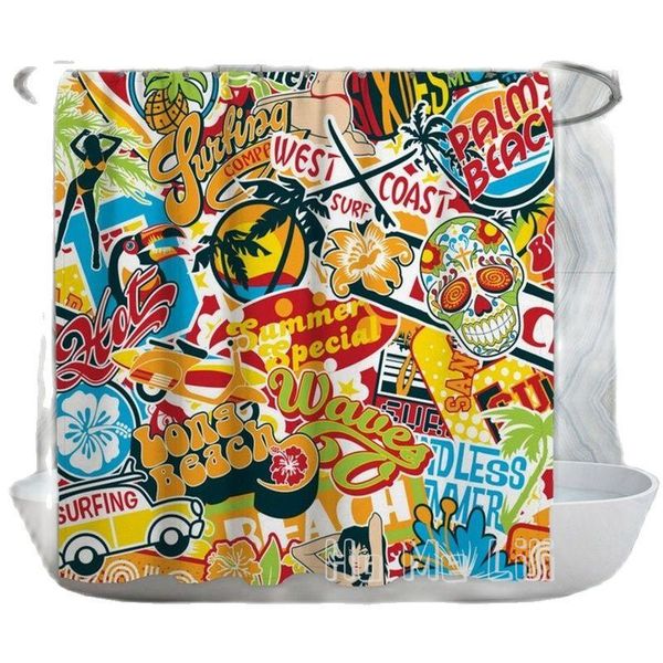 shower curtains surfer by ho me lili summer patch work colorful cool stickers art waterproof fabric bathroom decor
shower curtains surfer by ho me lili summer patch work colorful cool stickers art waterproof fabric bathroom decor