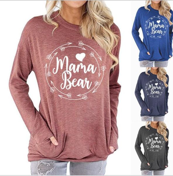fleece mama bear sweatshirt t-shirts long sleeve batwing loose fit shirts with pockets letter printing round neck blouse casual custom clot, Blue
fleece mama bear sweatshirt t-shirts long sleeve batwing loose fit shirts with pockets letter printing round neck blouse casual custom clot, Blue