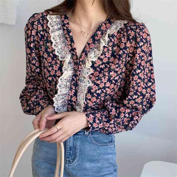 autumn style retro elegant blouse female v-neck floral single-breasted lace stitching loose puff sleeve shirt uk512 210507, White
autumn style retro elegant blouse female v-neck floral single-breasted lace stitching loose puff sleeve shirt uk512 210507, White