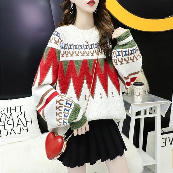 women's sweaters college style short sweater women thick autumn and winter loose wear 2021 hedging retro lantern sleeve bottoming shirt, White;black
women's sweaters college style short sweater women thick autumn and winter loose wear 2021 hedging retro lantern sleeve bottoming shirt, White;black
