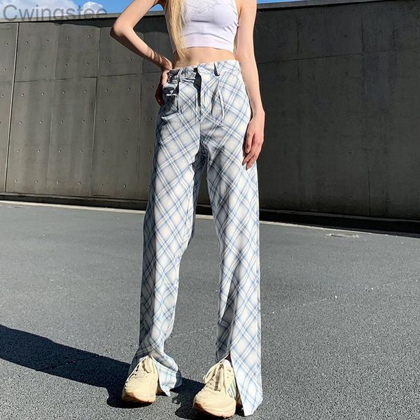 women's pants & capris plaid print cute straight harajuku vintage high waist trousers streetwear fashion split sweatpants, Black;white
women's pants & capris plaid print cute straight harajuku vintage high waist trousers streetwear fashion split sweatpants, Black;white