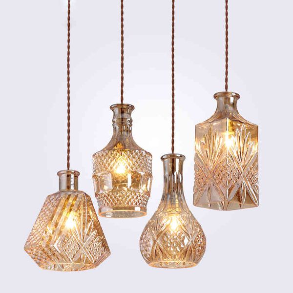 table lamps modern minimalist vintage wine bottle pendant lights caferoom/bar lamp single glass decoration indoor lighting e27 t07
table lamps modern minimalist vintage wine bottle pendant lights caferoom/bar lamp single glass decoration indoor lighting e27 t07