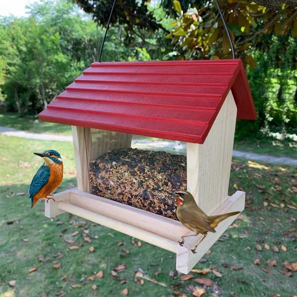 other bird supplies wood waterproof feeder gazebo hanging wild outdoor container with hang rope feeding house type
other bird supplies wood waterproof feeder gazebo hanging wild outdoor container with hang rope feeding house type