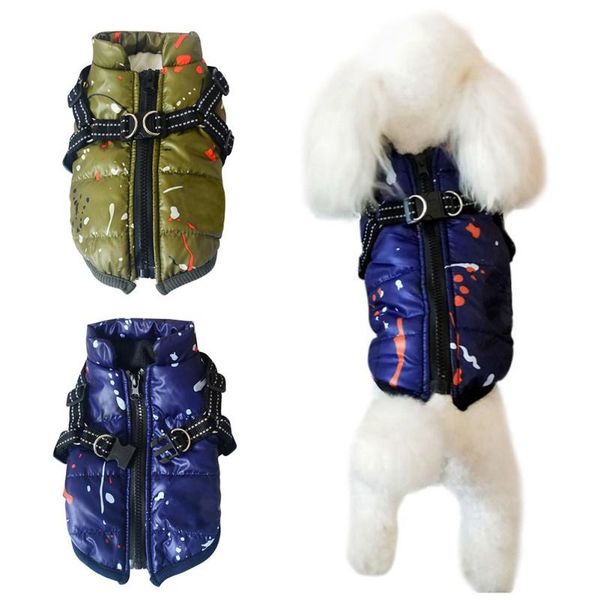 dog apparel pet autumn winter waterproof clothes splash ink printing thickening warm jacket coat sleeveless vest snowsuit
dog apparel pet autumn winter waterproof clothes splash ink printing thickening warm jacket coat sleeveless vest snowsuit