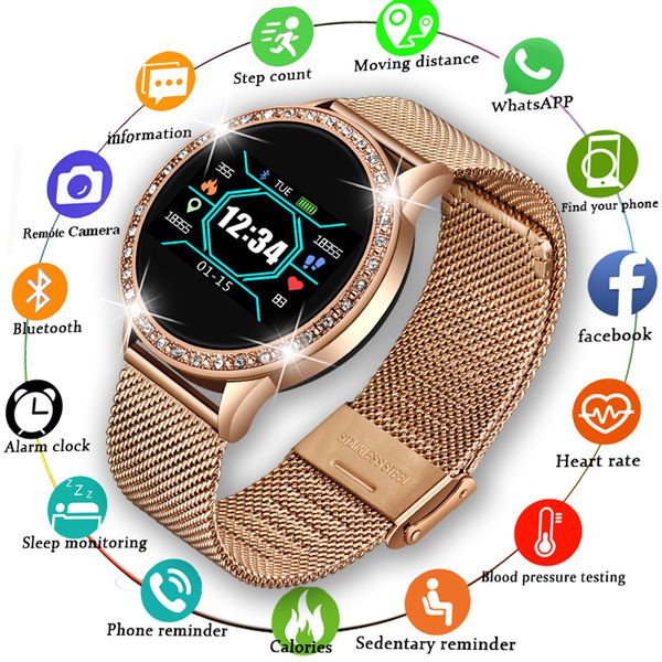 lige 2021 new smart watch women men heart rate blood pressure sport multi-function watch fitness tracker fashion smartwatch+box, Slivery;brown
lige 2021 new smart watch women men heart rate blood pressure sport multi-function watch fitness tracker fashion smartwatch+box, Slivery;brown