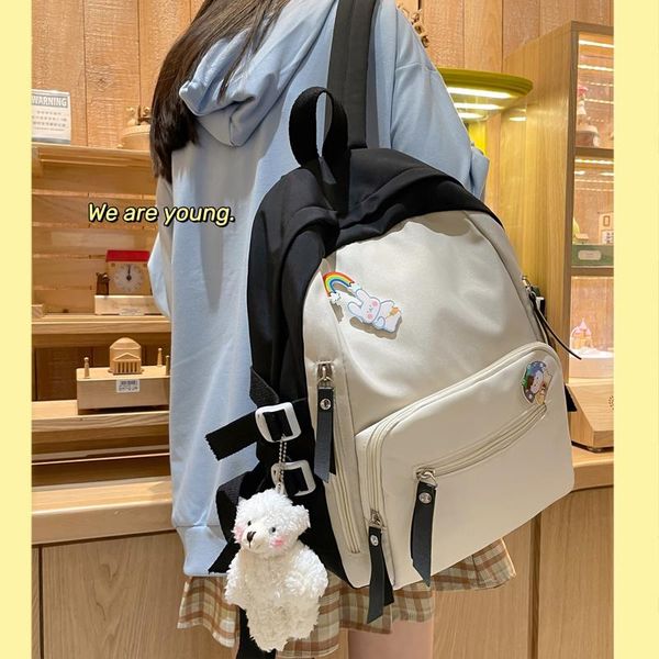 trend women backpack large capacity female school backpacks for teenage girls kawaii waterproof travel bag ladies fashion
trend women backpack large capacity female school backpacks for teenage girls kawaii waterproof travel bag ladies fashion