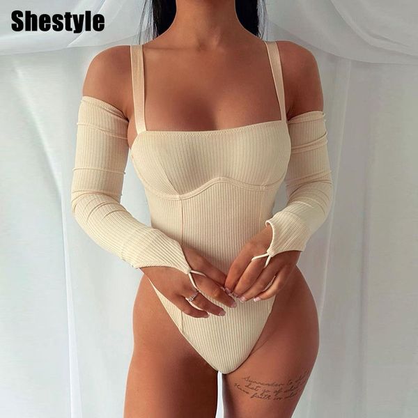 shestyle ribbon strap rib-knitted body for women summer backless wrap low cut texture thong high leg bodysuits skinny camisby, Black;white
shestyle ribbon strap rib-knitted body for women summer backless wrap low cut texture thong high leg bodysuits skinny camisby, Black;white