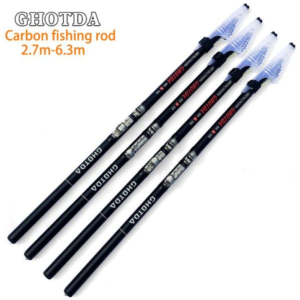 carbon rock fishing rod 2.7-6.3m hard bblack pole freshwater powerful tackle boat rods
carbon rock fishing rod 2.7-6.3m hard bblack pole freshwater powerful tackle boat rods