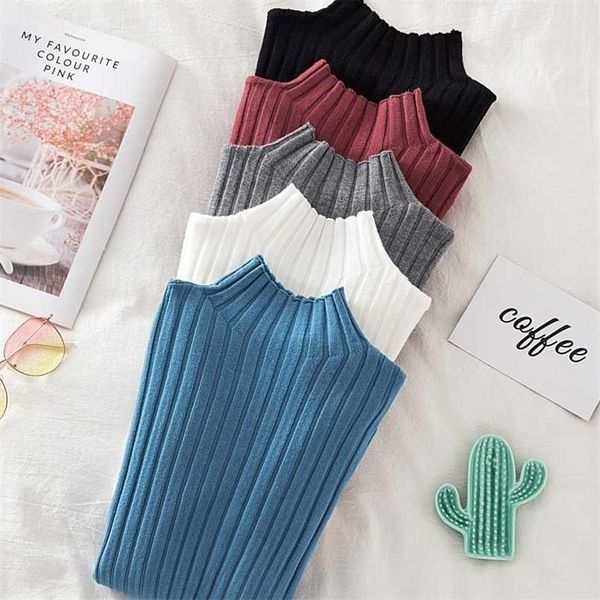 croysier pullover ribbed knitted sweater autumn winter clothe high neck long sleeve slim basic woman sweaters 211022, White;black
croysier pullover ribbed knitted sweater autumn winter clothe high neck long sleeve slim basic woman sweaters 211022, White;black