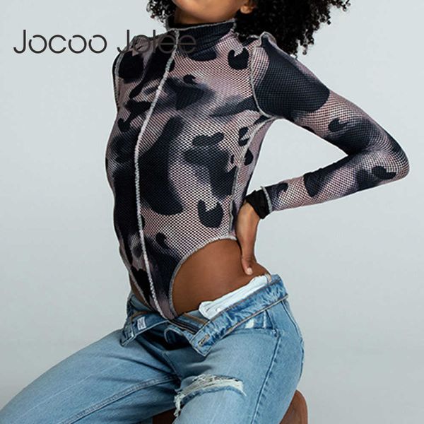 jocoo jolee women winter europe america high collar printing long sleeve show waist slim bodysuit street party club 210619, Black;white
jocoo jolee women winter europe america high collar printing long sleeve show waist slim bodysuit street party club 210619, Black;white