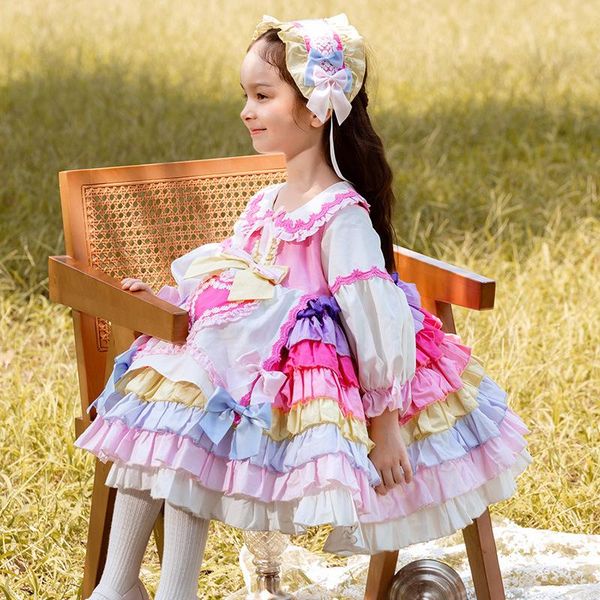girl's dresses spring autumn dress for girls baby long sleeve lolita girl ball gown wedding multicolor princess party vestidos, Red;yellow
girl's dresses spring autumn dress for girls baby long sleeve lolita girl ball gown wedding multicolor princess party vestidos, Red;yellow