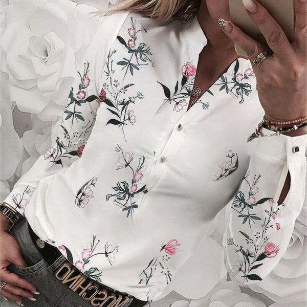 fashion women casual floral shirts v-neck long lantern sleeve oversize blouse shirt s-2xl women's blouses, White
fashion women casual floral shirts v-neck long lantern sleeve oversize blouse shirt s-2xl women's blouses, White