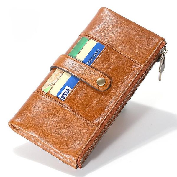 wallets brand genuine leather for men 2021 long zipper clutch bag vintage card holder fashion wallet luxury murse coin purse, Red;black
wallets brand genuine leather for men 2021 long zipper clutch bag vintage card holder fashion wallet luxury murse coin purse, Red;black