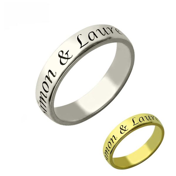 wedding rings amxiu engrave two names 925 sterling silver ring custom personalized for women men souvenirs gifts big size jewelry, Slivery;golden
wedding rings amxiu engrave two names 925 sterling silver ring custom personalized for women men souvenirs gifts big size jewelry, Slivery;golden